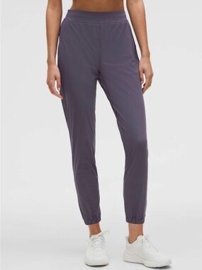 Lululemon Adapted State High Rise Fleece Jogger Nightfall Size 6